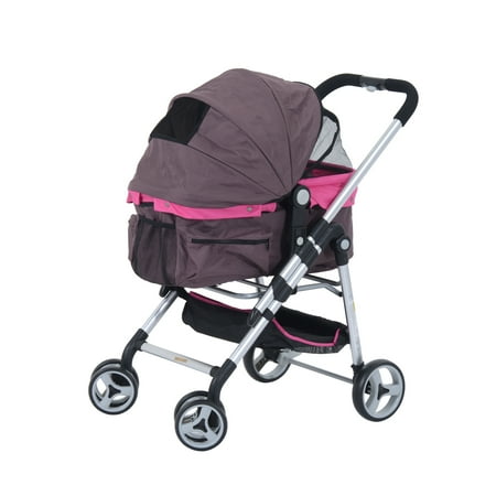 Pawhut Four Wheel Cat\/ Dog Pet Stroller Violet Walmart.com Pawhut Four Wheel Cat\/ Dog Pet Stroller Violet Walmart.com